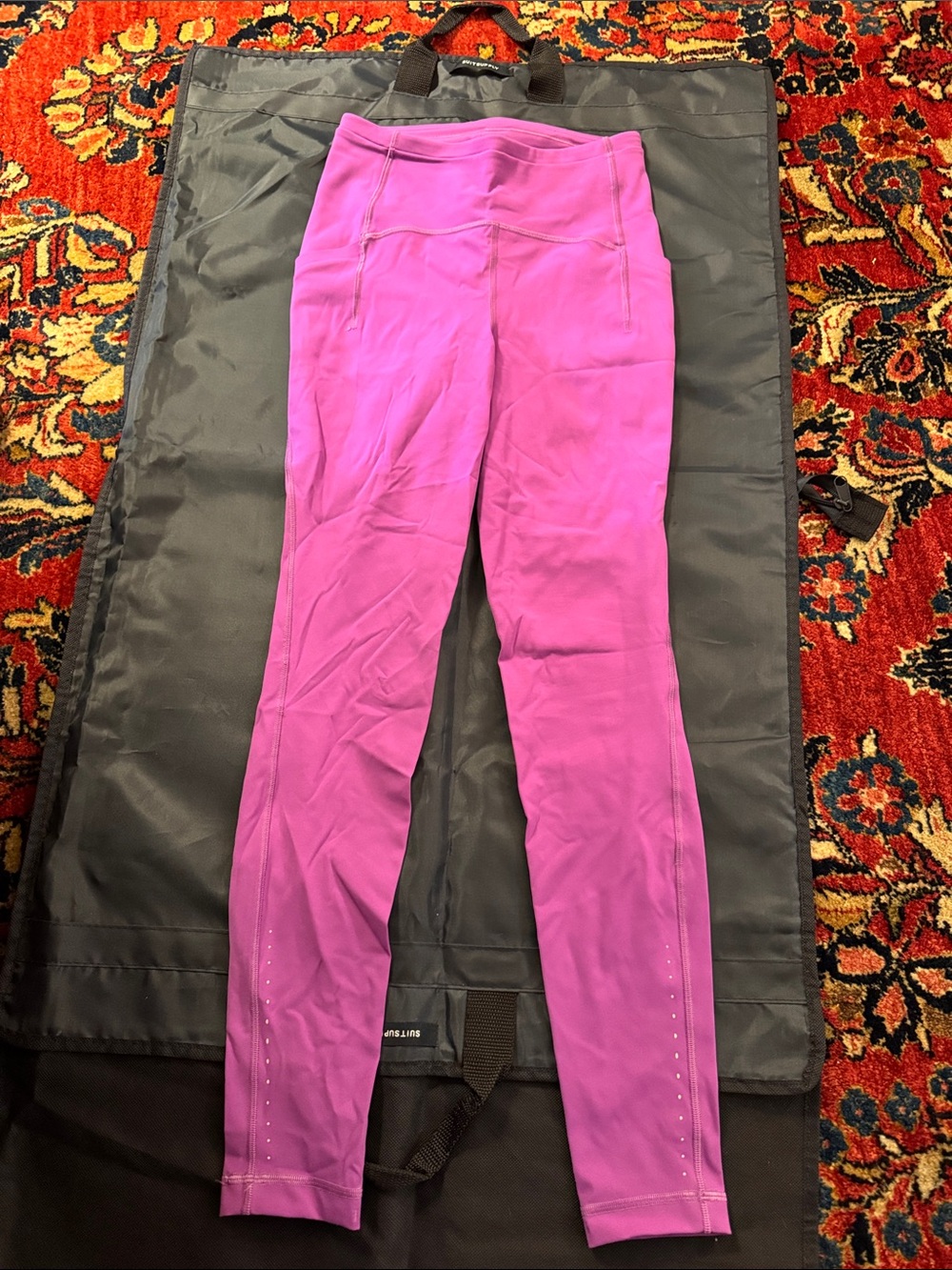 lululemon athletica Hot Pink/Purple High-Rise Performance Leggings